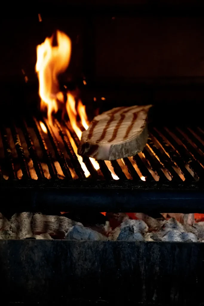 pescado a la brasa en Madrid